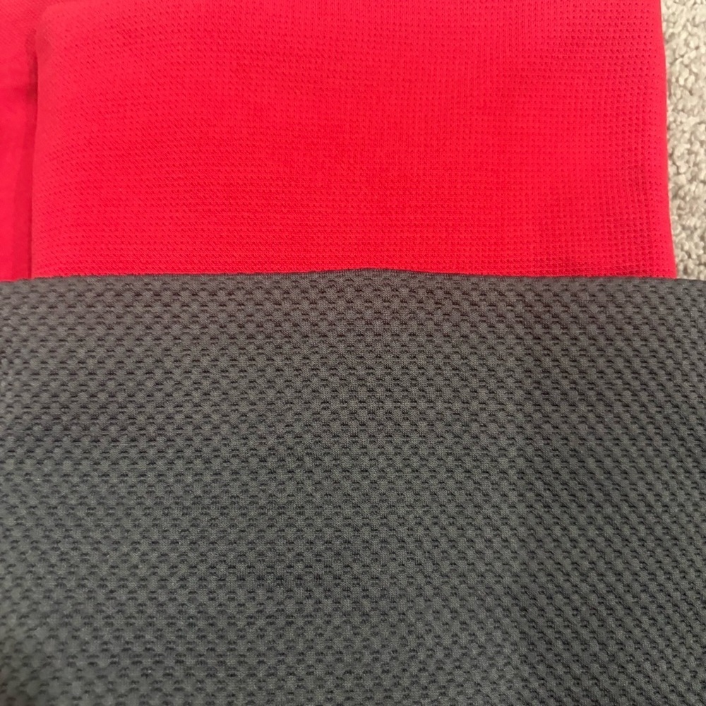 Women’s plus size leggings lot of 3 Red Brown and gray - Picture 7 of 9